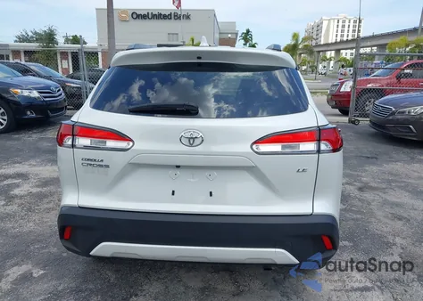 2024 Toyota Corolla Cross Le from USA, damaged, VIN 7MUCAAAG1RV084549